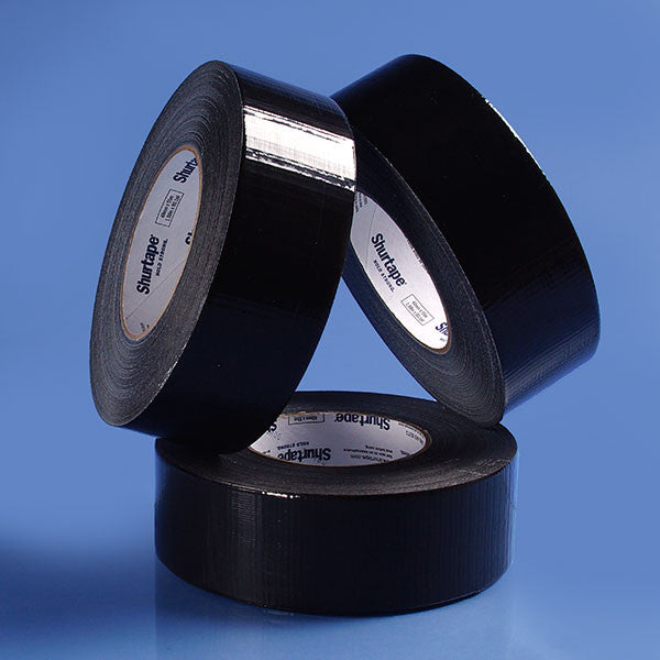 10 Pack Black Duct Tape 50 Metres Industrial Grade Waterproof UV Resistant Crafts Home