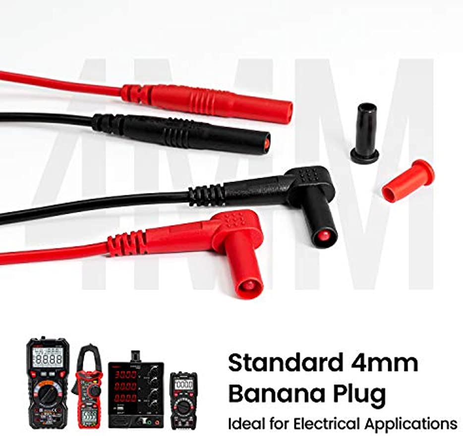 23PCS Multimeter Test Leads Kit with Replaceable Precision Probes Set and Alligator