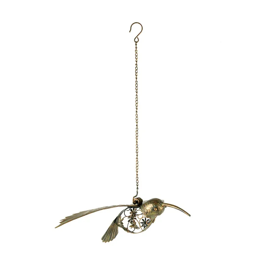 Large Metal Hanging Hummingbird 60cm