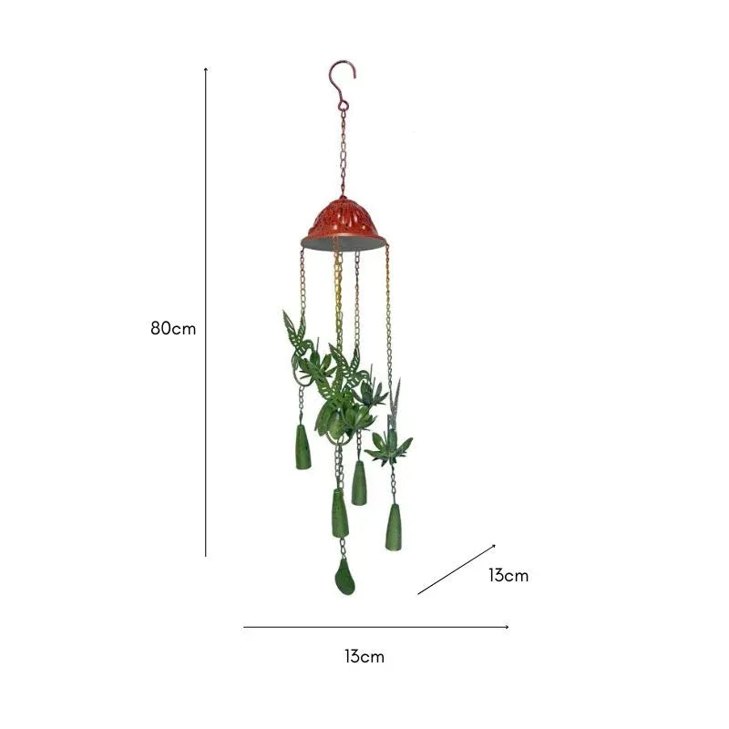 Hanging Birds Chime w Bell 13cm