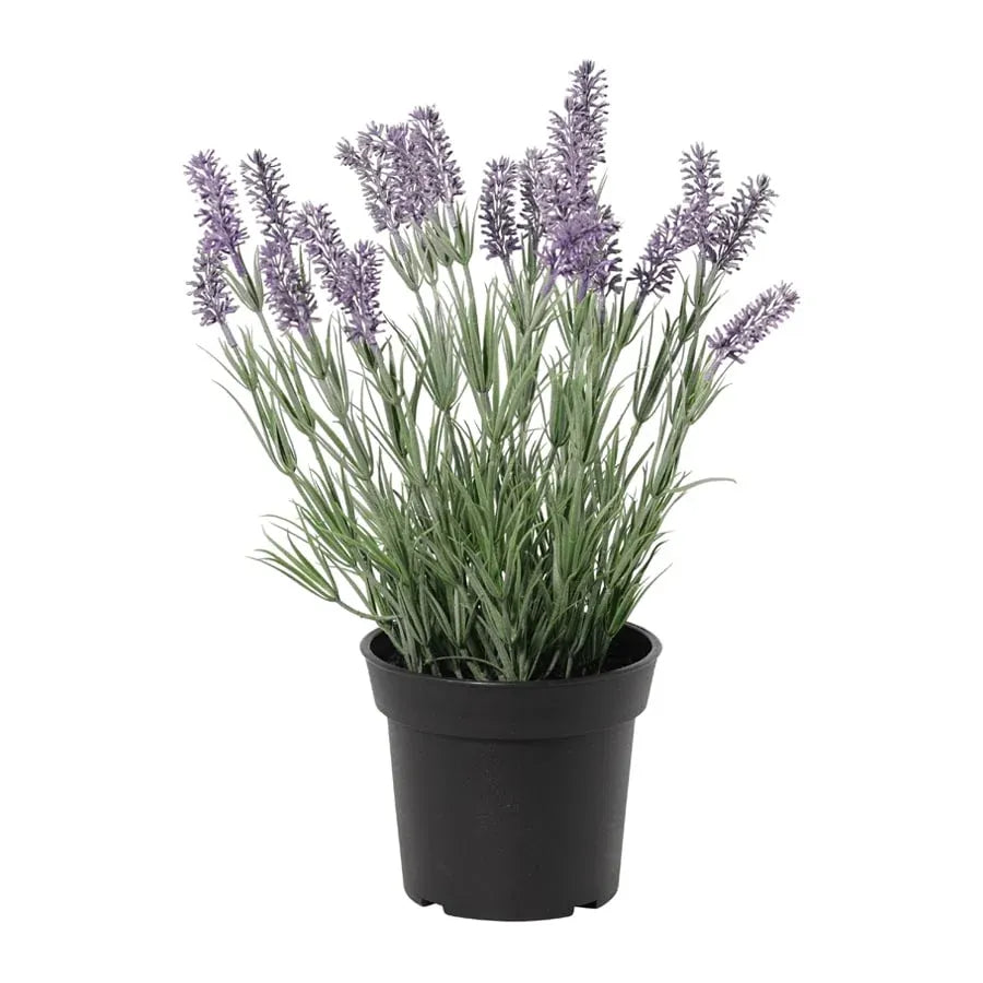 Potted Artificial Lavender Plant 40cm