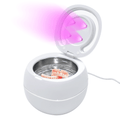 Ultrasonic UV Cleaner Portable 42khz Dual Mode Cleaner 180-220ml with Chamber and Timer