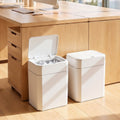 Rubbish Bin 12L 2-Pack Sensor Kitchen Automatic Motion Touchless White