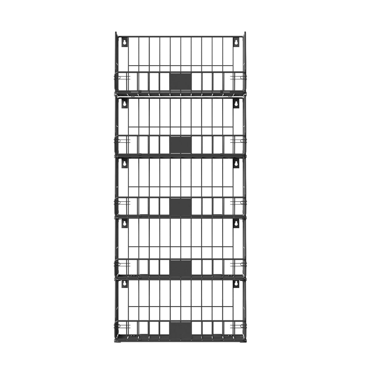 5 Tier Stackable Closet Organizers and Storage Closet Hanging Storage Organizer Shelves